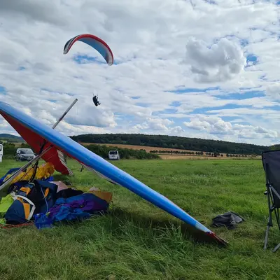 Rogala na startovacím místě
