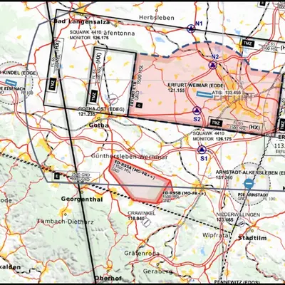 Letová oblast Crawinkel