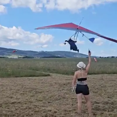 Rogala na startovacím místě