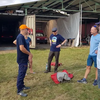 Rogala na startovacím místě