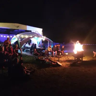 Rogala na startovacím místě